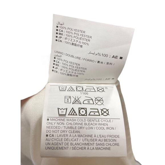 Old Navy White Blue Floral Pattern Sleeveless Dress elastic at waist- New with T - Picture 4 of 4